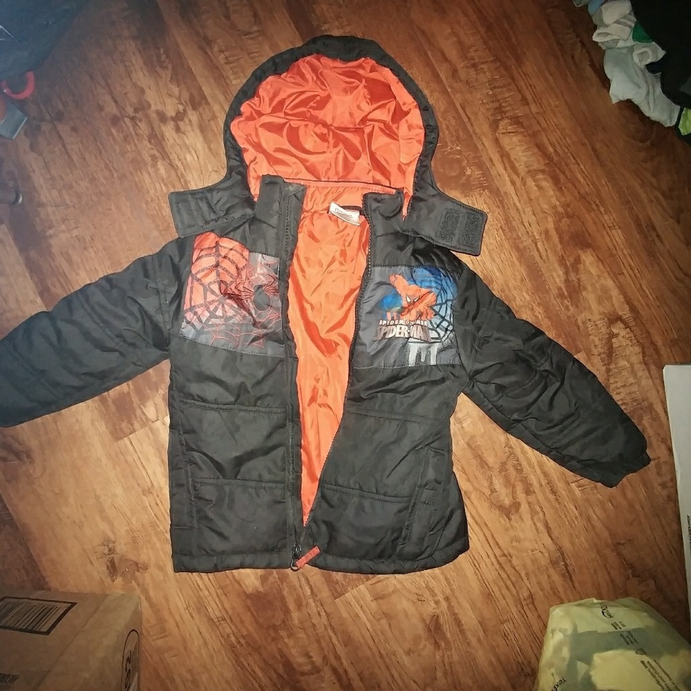 Spiderman winter coat